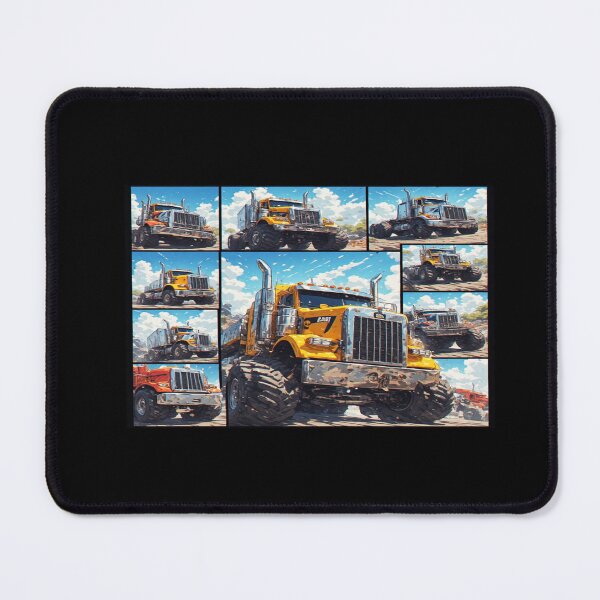 Item preview, Super Trucks Racing - Póster de arcade retro Grid de Mavila Art designed and sold by jmavila.