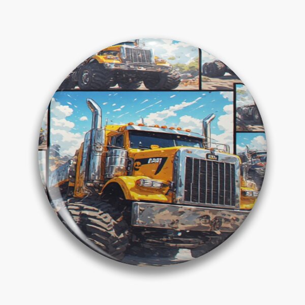 Item preview, Super Trucks Racing - Póster de arcade retro Grid de Mavila Art designed and sold by jmavila.