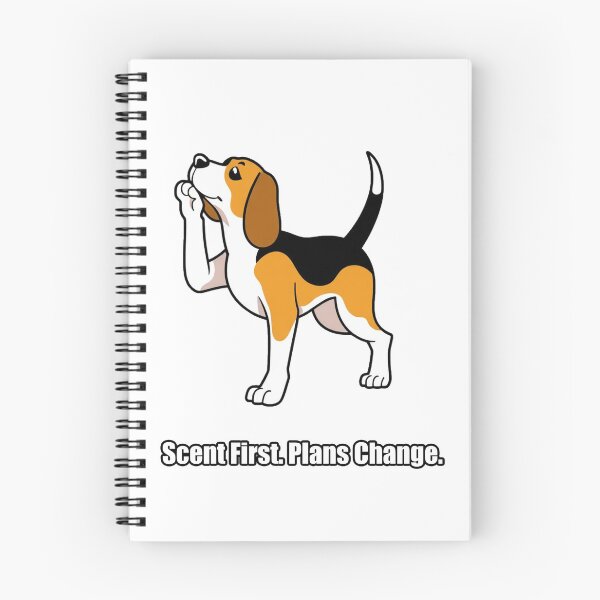 Item preview, Beagle Sticker - Scent First Plans Change - Funny Beagle Owner Gift designed and sold by pawdrops.