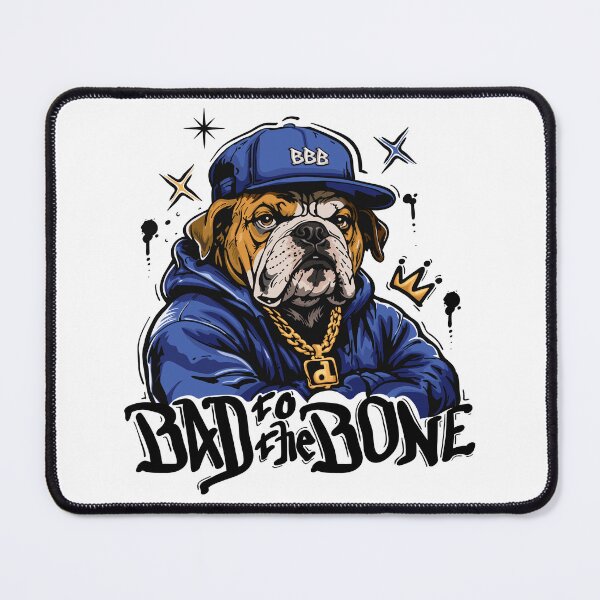 Item preview, Bad to the Bone designed and sold by WallJamboree.