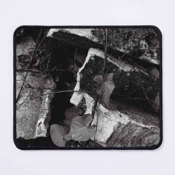 Item preview, Reclaiming Nature: Vine and Concrete Monochromatic Art designed and sold by Apex_Visuals.