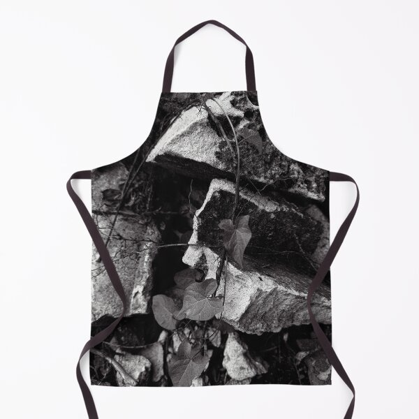 Item preview, Reclaiming Nature: Vine and Concrete Monochromatic Art designed and sold by Apex_Visuals.