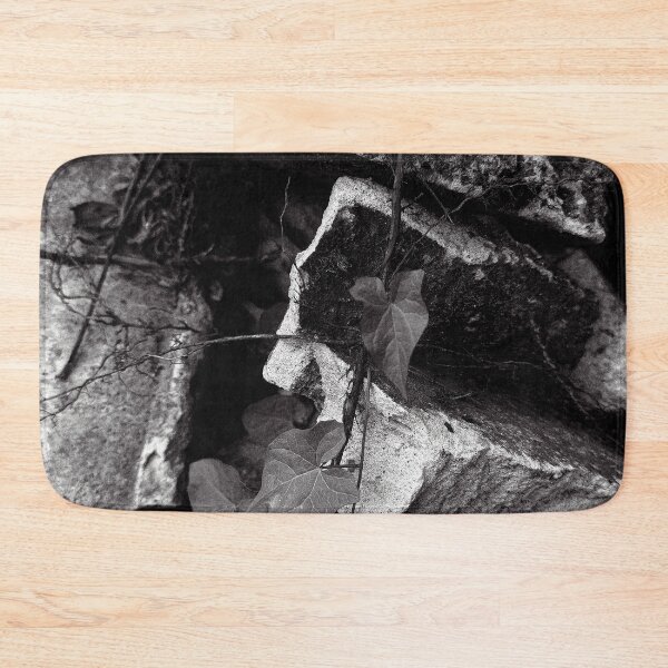 Item preview, Reclaiming Nature: Vine and Concrete Monochromatic Art designed and sold by Apex_Visuals.