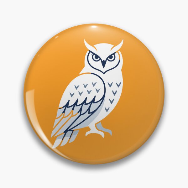 Item preview, Minimalist Snowy Owl Illustration designed and sold by Creative Owlet.