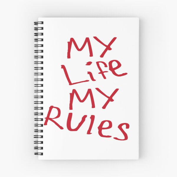 Item preview, My Life My Rules designed and sold by kinpirks.