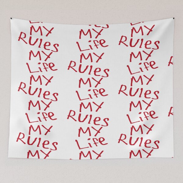 Item preview, My Life My Rules designed and sold by kinpirks.