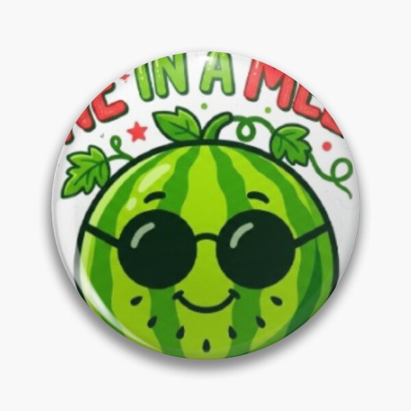 Item preview, One in a Melon Cool Watermelon Sunglasses – Funny Fruit Pun Summer Art | Watermelon Lover Gift designed and sold by irfanshikh.