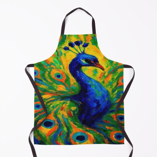 Item preview, Colorful Peacock Feather Artwork designed and sold by NivyasArtistry.