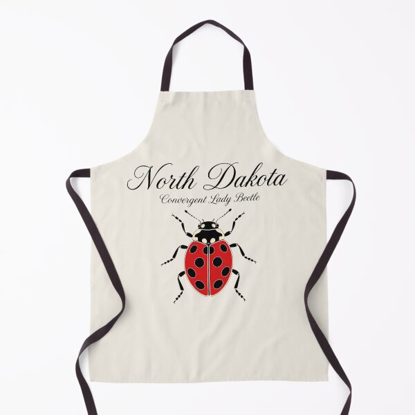 Item preview, North Dakota Convergent Lady Beetle Retro Insect Design designed and sold by The-Drip-Studio.