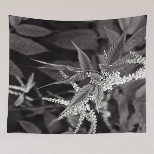 Item preview, Vintage Monochrome Botanical Leaves and Buds designed and sold by Apex_Visuals.