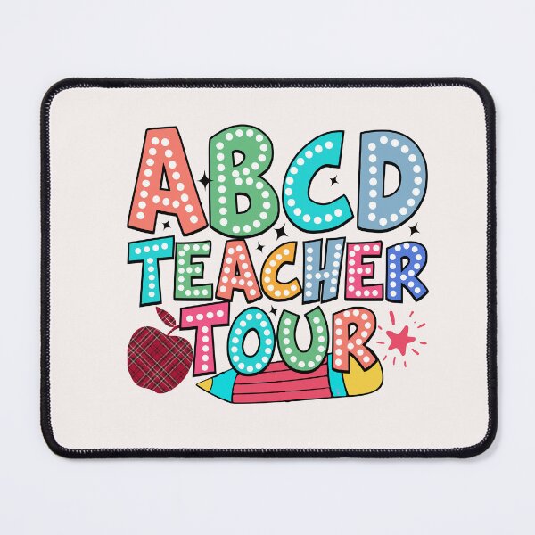Item preview, ​Teacher Tour ABCD Back to School Rainbow Design designed and sold by Color World.