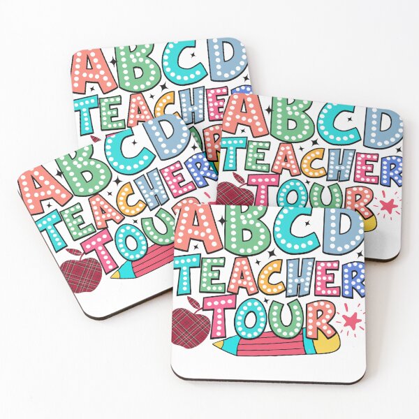 Item preview, ​Teacher Tour ABCD Back to School Rainbow Design designed and sold by Color World.