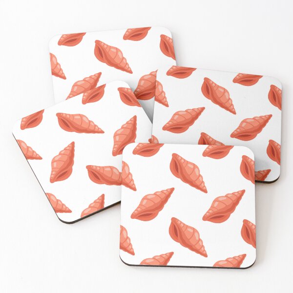 Item preview, Orange Seashell Pattern designed and sold by EvLip-Artist.