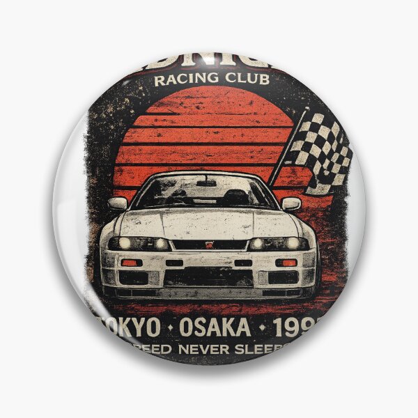 Item preview, Midnight Racing Club – Vintage JDM Street Racing Graphic Tee designed and sold by rafliynr.