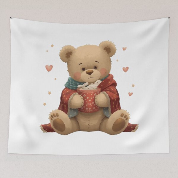 Item preview, Cozy Bear Club Kawaii Sticker designed and sold by Stylestickers55.