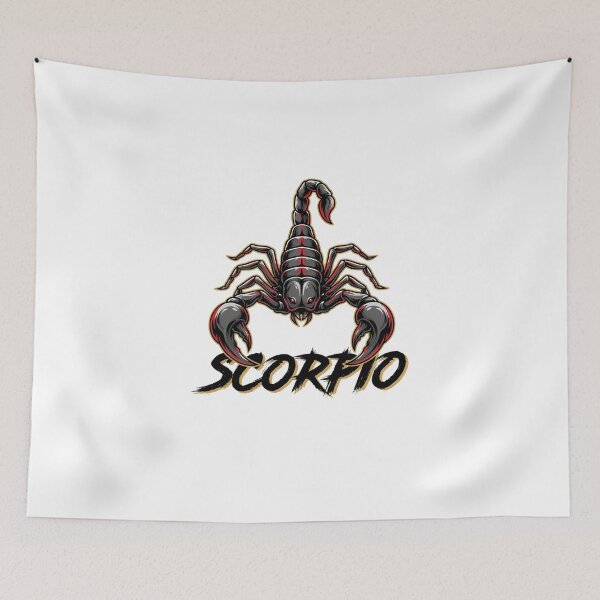 Item preview, Scorpio Scorpion Mascot Graphic designed and sold by Cool-cat-art.