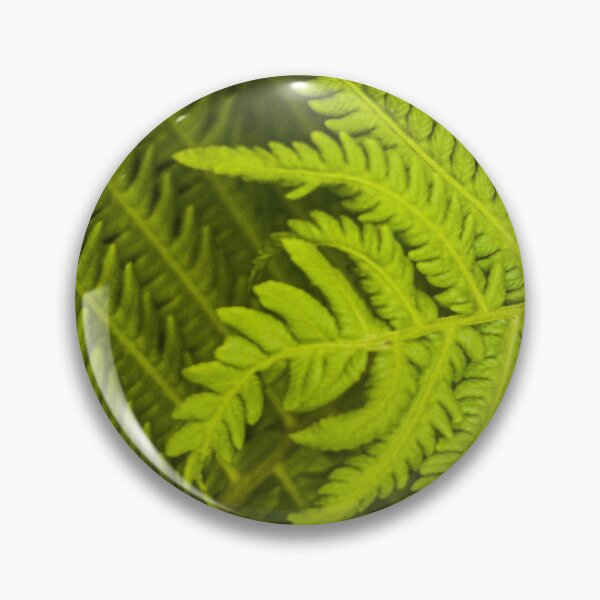 Artikelvorschau, Detail Vivid Grüner Farnwedel Botanisches Makro-Muster entworfen und verkauft von Apex_Visuals.