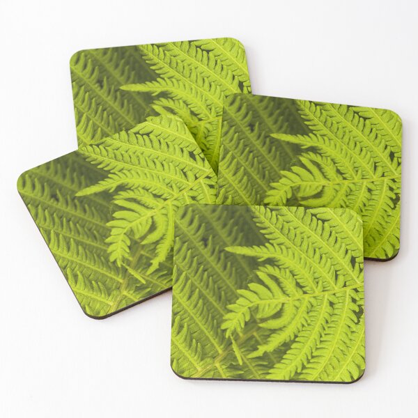 Item preview, Detailed Vivid Green Fern Frond Botanical Macro Pattern designed and sold by Apex_Visuals.