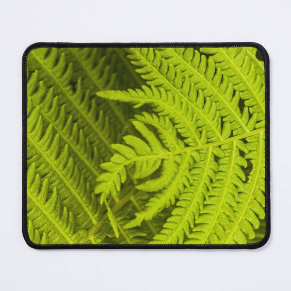 Item preview, Detailed Vivid Green Fern Frond Botanical Macro Pattern designed and sold by Apex_Visuals.