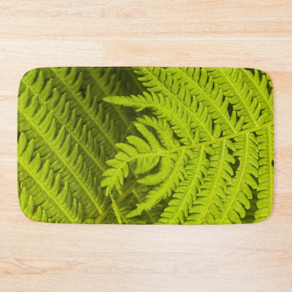 Item preview, Detailed Vivid Green Fern Frond Botanical Macro Pattern designed and sold by Apex_Visuals.