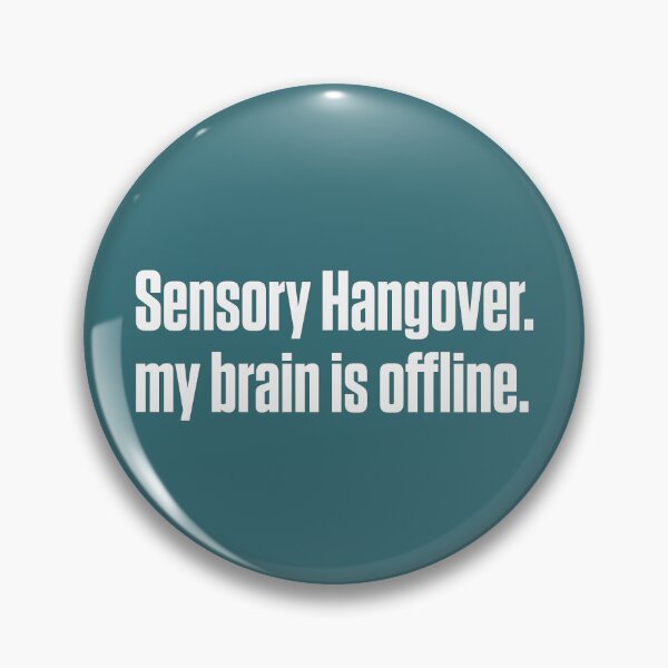 Item preview, Sensory Hangover Is Real Neurodivergent AuDHD designed and sold by Notty DOT.