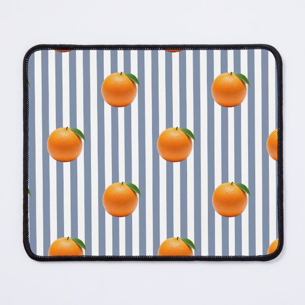 Item preview, Cute Orange Pattern Phone Case for Girls | Blue Striped Orange Journal for Students | Fresh Citrus Stripes Tote Bag for Mom | Sweet Fruit Pattern Throw Blanket for Best Friends designed and sold by VivaFy.