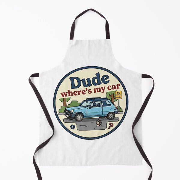 Item preview, Dude Where's My Car designed and sold by Pixel And Palette Designs.