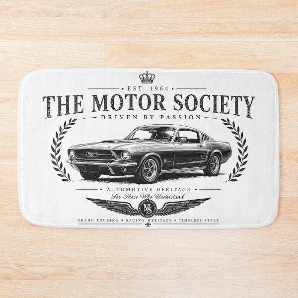 Item preview, Vintage Muscle Car Classic Automobile Club Shirt | The Motor Society Retro Racing Heritage Design designed and sold by Ivory Code.