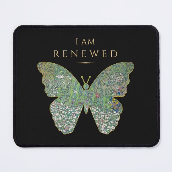 Item preview, I AM RENEWED | Christian Butterfly Wall Art | Spiritual Renewal | Faith Transformation designed and sold by KittenAndCo.