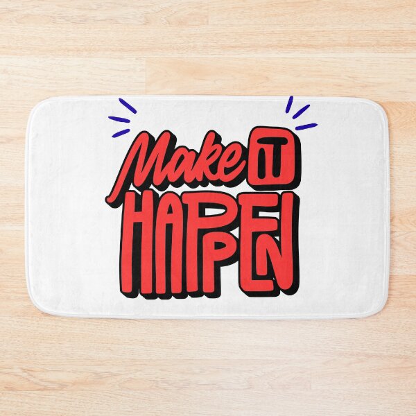 Item preview, Make It Happen Shirt | Motivational Graphic Tee | Hustle Mindset Apparel designed and sold by Henrysink.