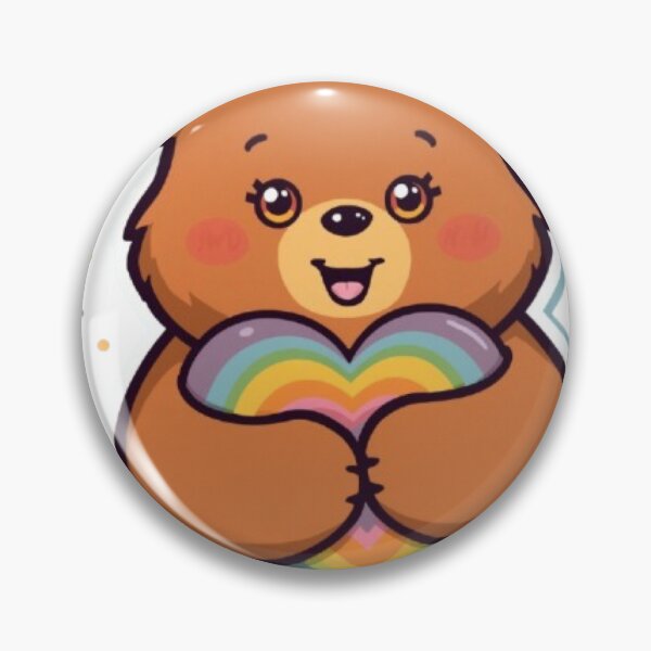 Item preview, Rainbow Bear Kawaii Sticker designed and sold by Stylestickers55.