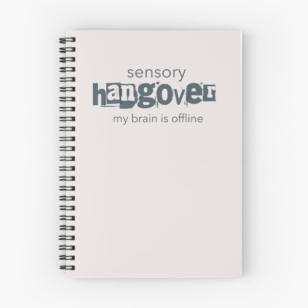 Item preview, Sensory Hangover Neurodivergent AuDHD designed and sold by Notty DOT.