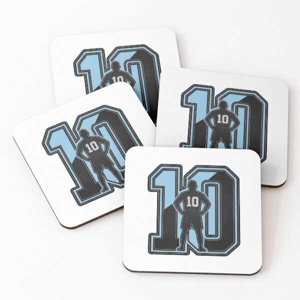 Item preview, Number 10 Leather Patch with Football Captain Silhouette designed and sold by VisualStudio97.