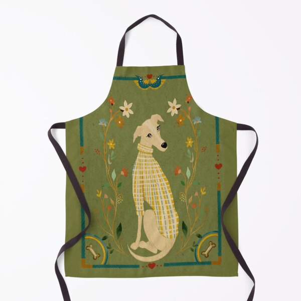 Item preview, Vintage Greyhound Portrait On a Sweater designed and sold by ellealsopaints.