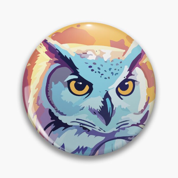 Item preview, Moonlit Owl Portrait designed and sold by Creative Owlet.