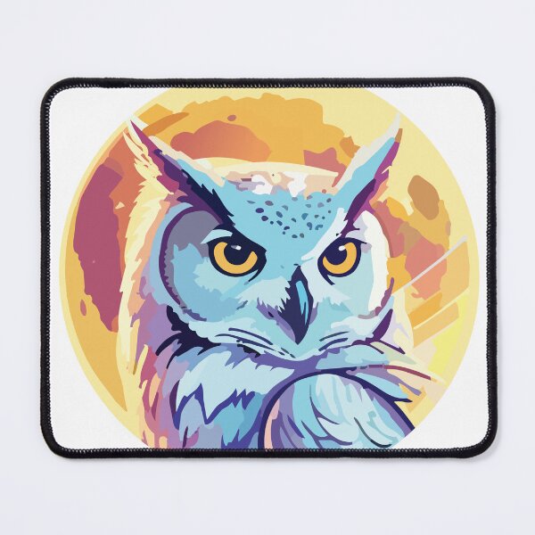 Item preview, Moonlit Owl Portrait designed and sold by Creative Owlet.