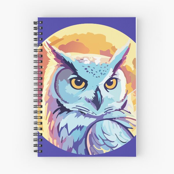 Item preview, Moonlit Owl Portrait designed and sold by Creative Owlet.