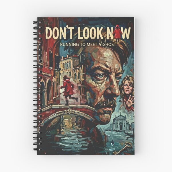 Item preview, Running to Meet a Ghost – Don't Look Now Fine Art Print designed and sold by Art's Diner.