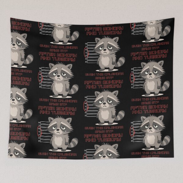 Item preview, After Monday and Tuesday Even the Calendar Says WTF designed and sold by tellia-kallisto.
