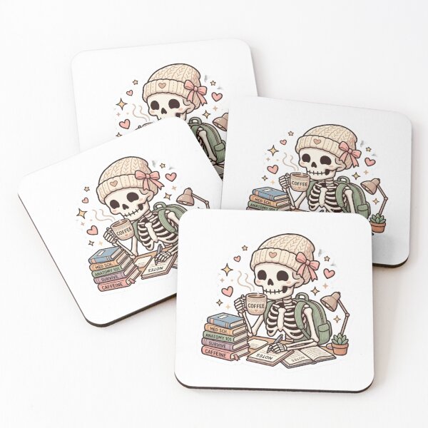 Item preview, Cute Med Student Survival Mode Sticker designed and sold by SweetieMedArt.