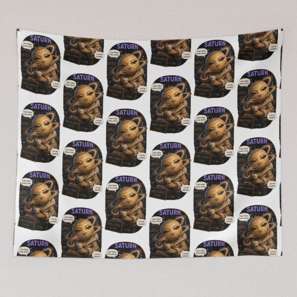 Item preview, SATURN- I DONT FOLLOW DRAMA DARLING designed and sold by PLANET GOSSIP.