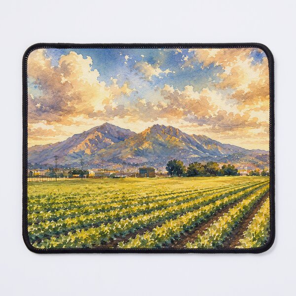 Item preview, Golden Fields Beneath Mount Diablo designed and sold by Kimberly Palmer.