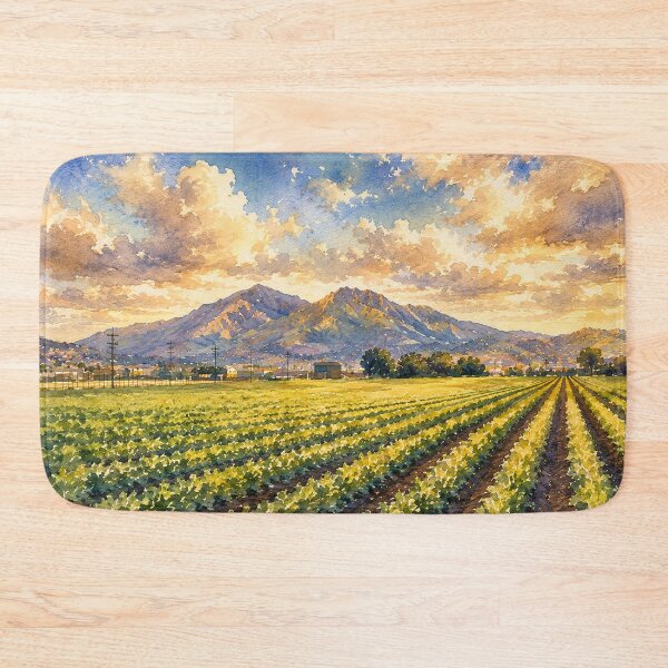 Item preview, Golden Fields Beneath Mount Diablo designed and sold by Kimberly Palmer.