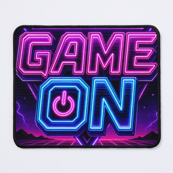 Item preview, Game On — Retro Arcade Rat Mascot designed and sold by NUFADE.