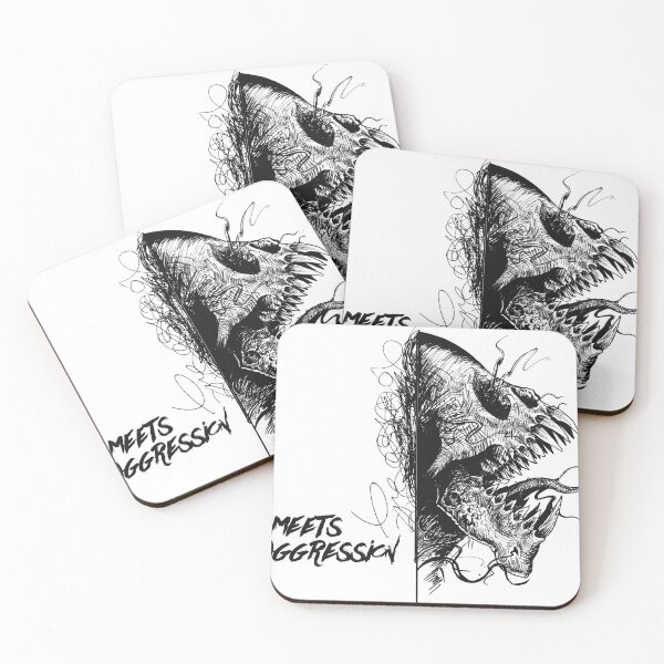 Item preview, Aggressive Wolf Dark Art | Gothic Beast Streetwear Design designed and sold by Valisdesign.
