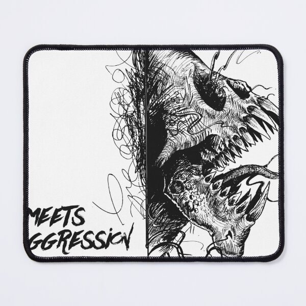 Item preview, Aggressive Wolf Dark Art | Gothic Beast Streetwear Design designed and sold by Valisdesign.