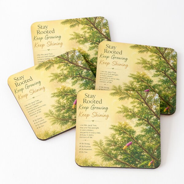 Item preview, Stay Rooted, Keep Growing, Keep Shining | Inspirational Nature Wall Art designed and sold by alchemist1636 .