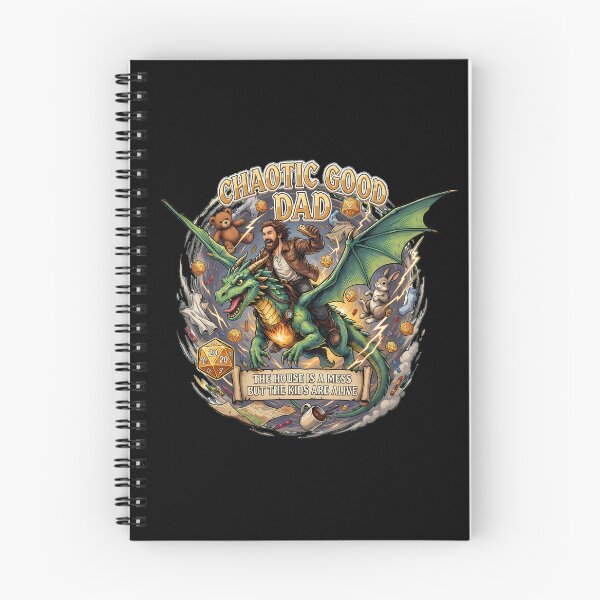 Item preview, Chaotic Good Dad The House is A Mess But The Kids are Alive Dragon Lover Dad designed and sold by Redgiant87x.