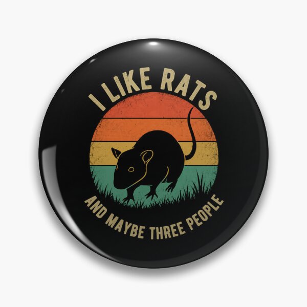 Item preview, I Like Rats And Maybe Three People Pet Rat Owner Rodent Lover Introvert Animal Lover designed and sold by HumansStuck12.