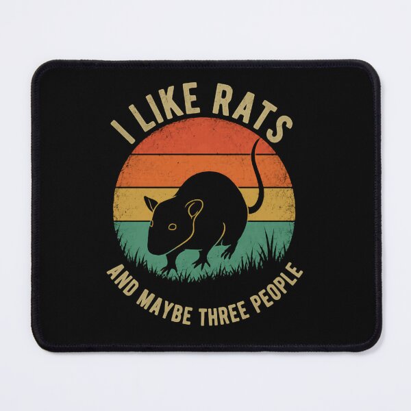 Item preview, I Like Rats And Maybe Three People Pet Rat Owner Rodent Lover Introvert Animal Lover designed and sold by HumansStuck12.
